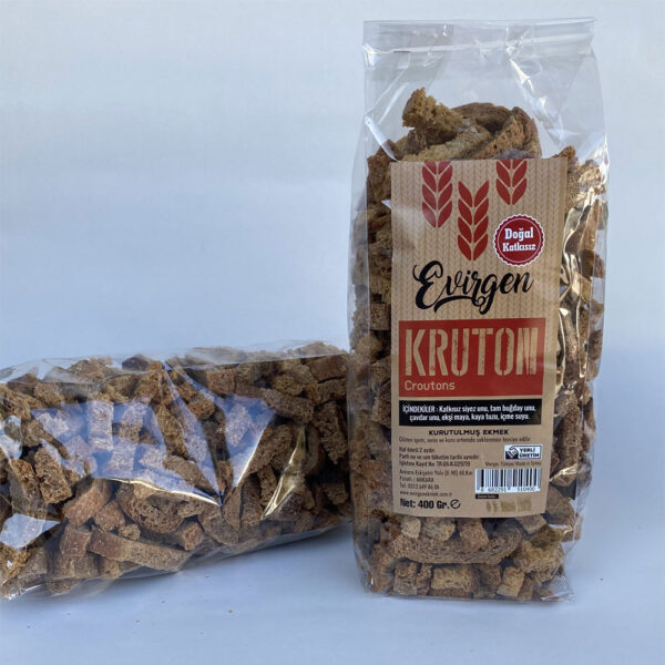 Evirgen Ekşi Mayalı Kruton  Ekmeği 400 gr